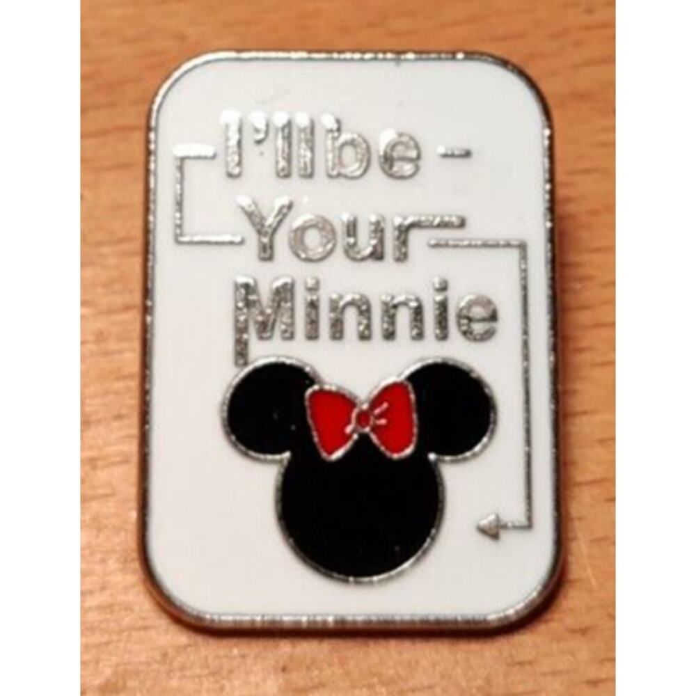 I’ll be Your Minnie Mouse Ears & Bow Pin Disney Trading Backpack Hat Gift Pin